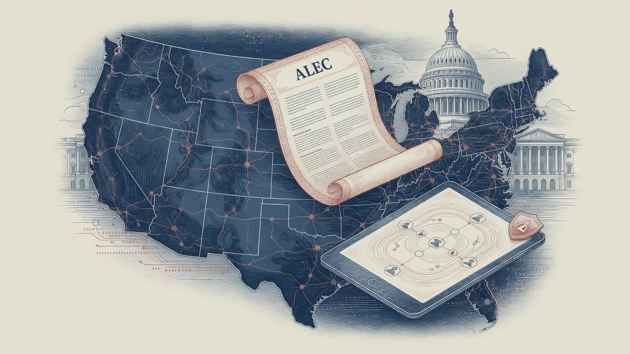 Cover illustration for ALEC’s 2026 Toolkit — Light-Touch Model Bills Before Federal Preemption