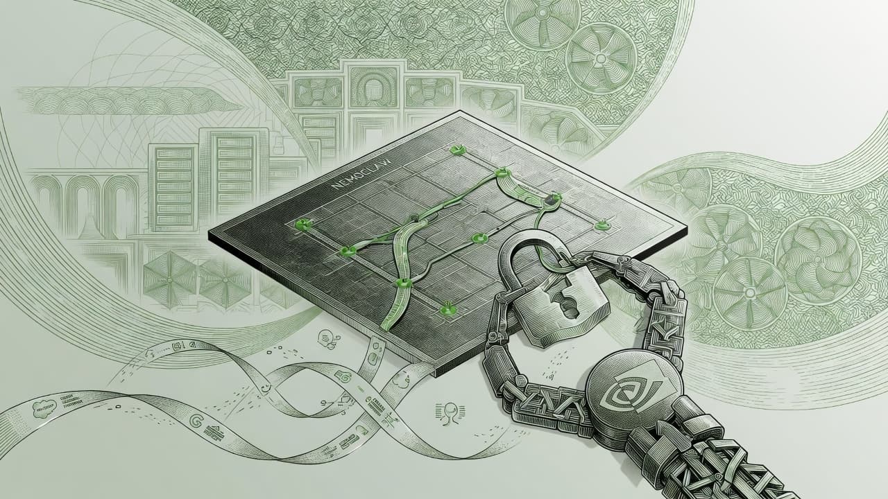 Cover illustration for NemoClaw Preview: Open-Source Agents With Enterprise Guardrails