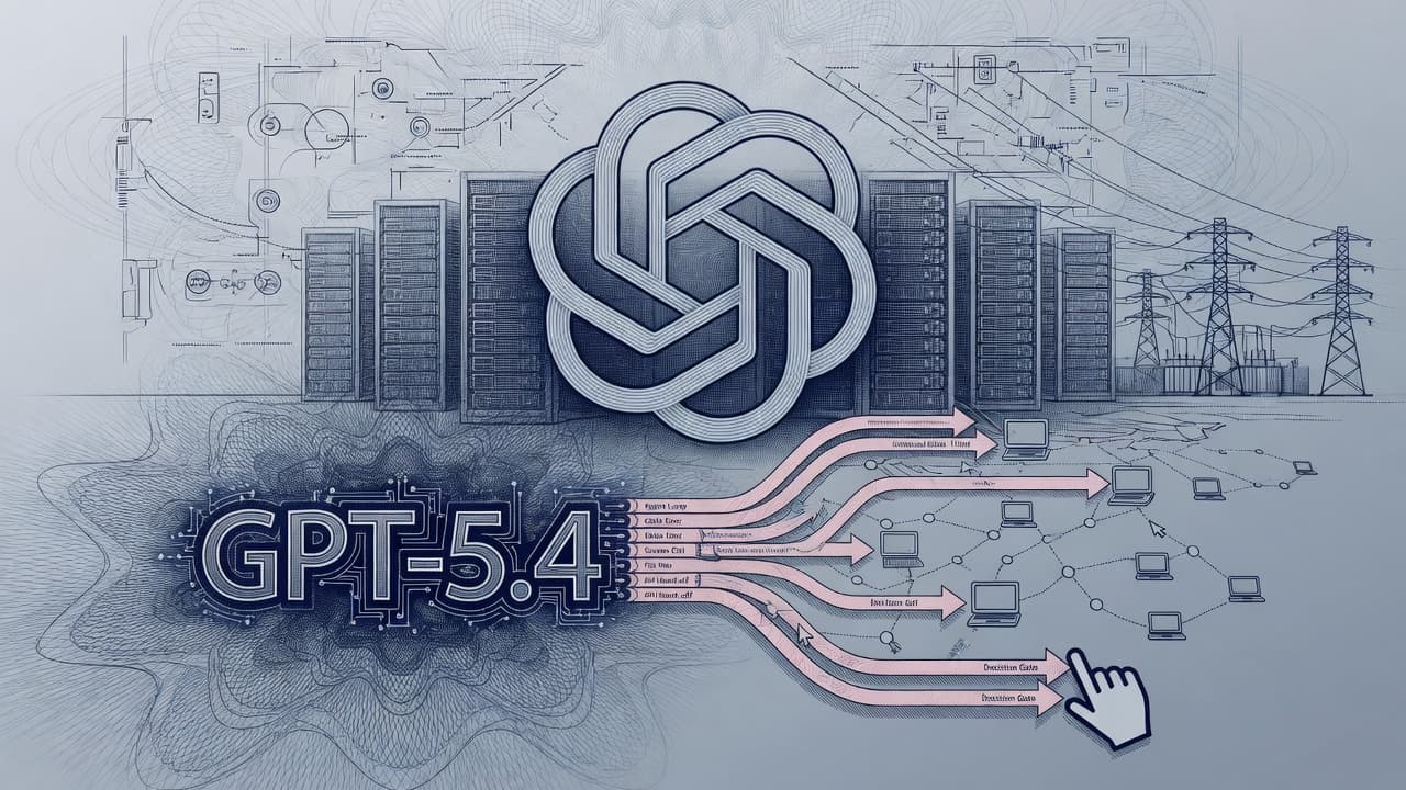 Cover illustration for GPT-5.4 Pro — Peak Tier for Hard Professional Agent Work