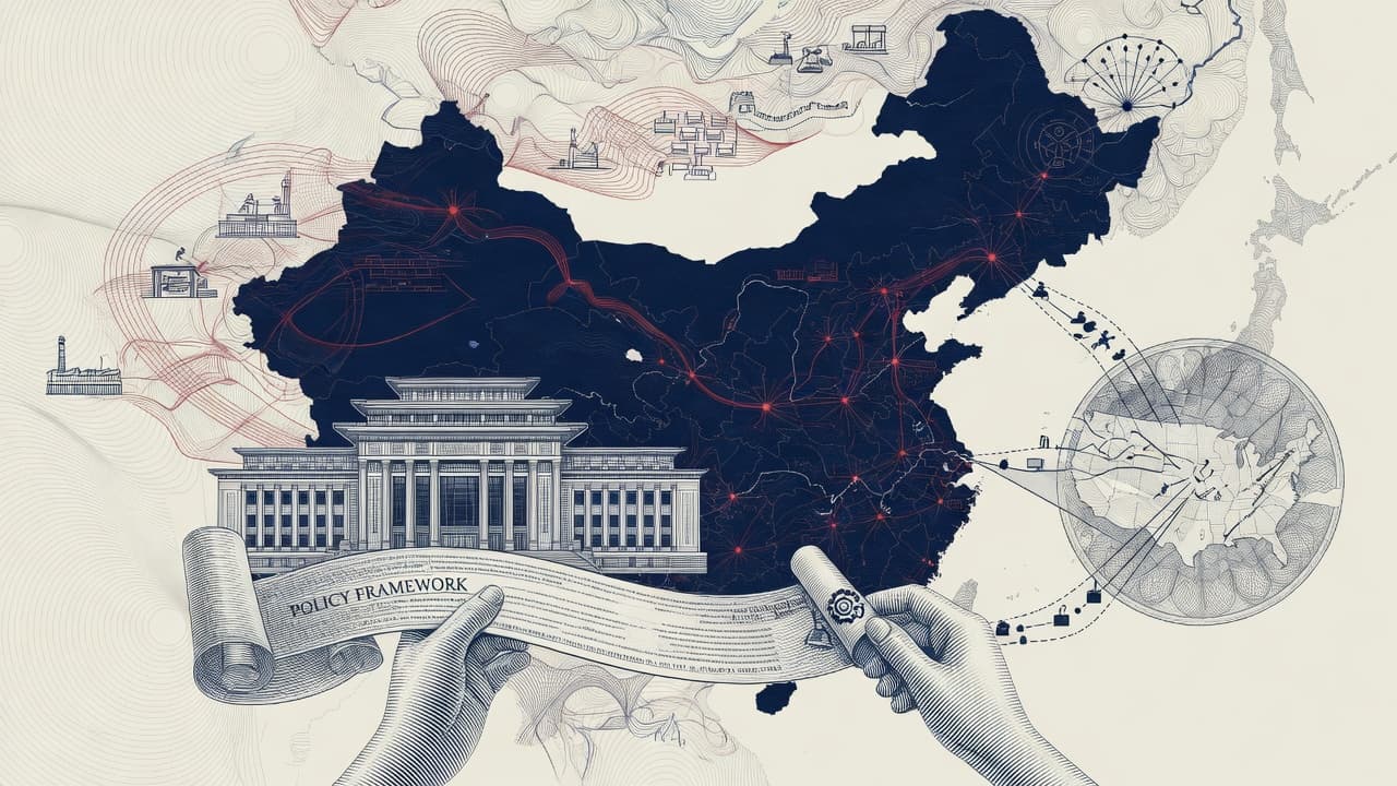 Cover illustration for Washington Stuck on AI Worker Protections as Layoffs Cite Automation