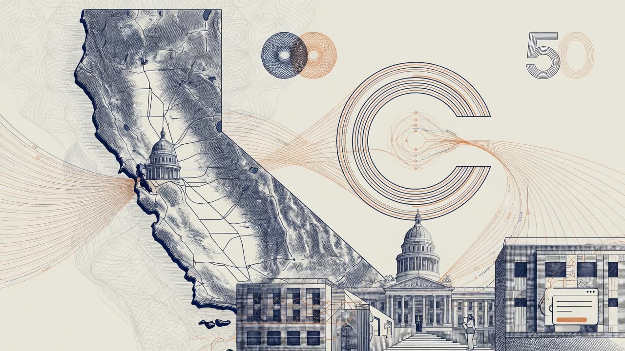 Cover illustration for California’s Statewide Claude Discount: Procurement Template as Frontier Stack Was Still in Flux