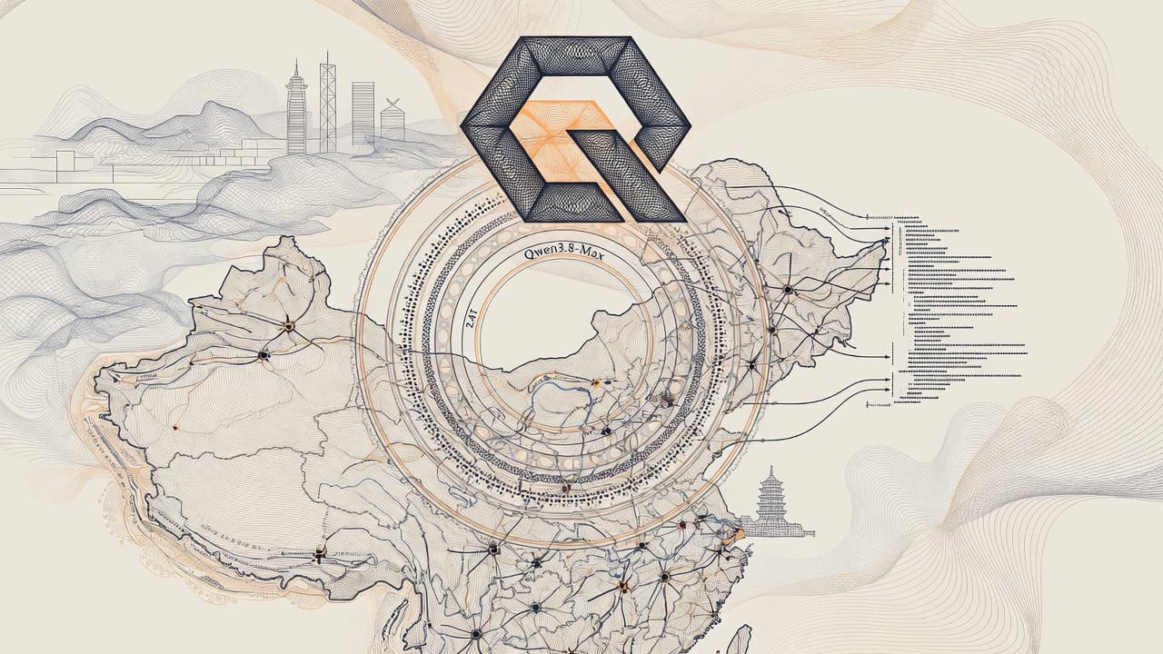 Cover illustration for Qwen3.8-Max Preview: Alibaba Claims Performance Behind Fable 5