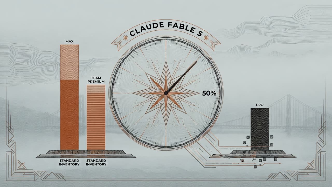 Cover illustration for Fable 5 Standard on Max/Team Premium—at Half Limits: Predictable Scarcity