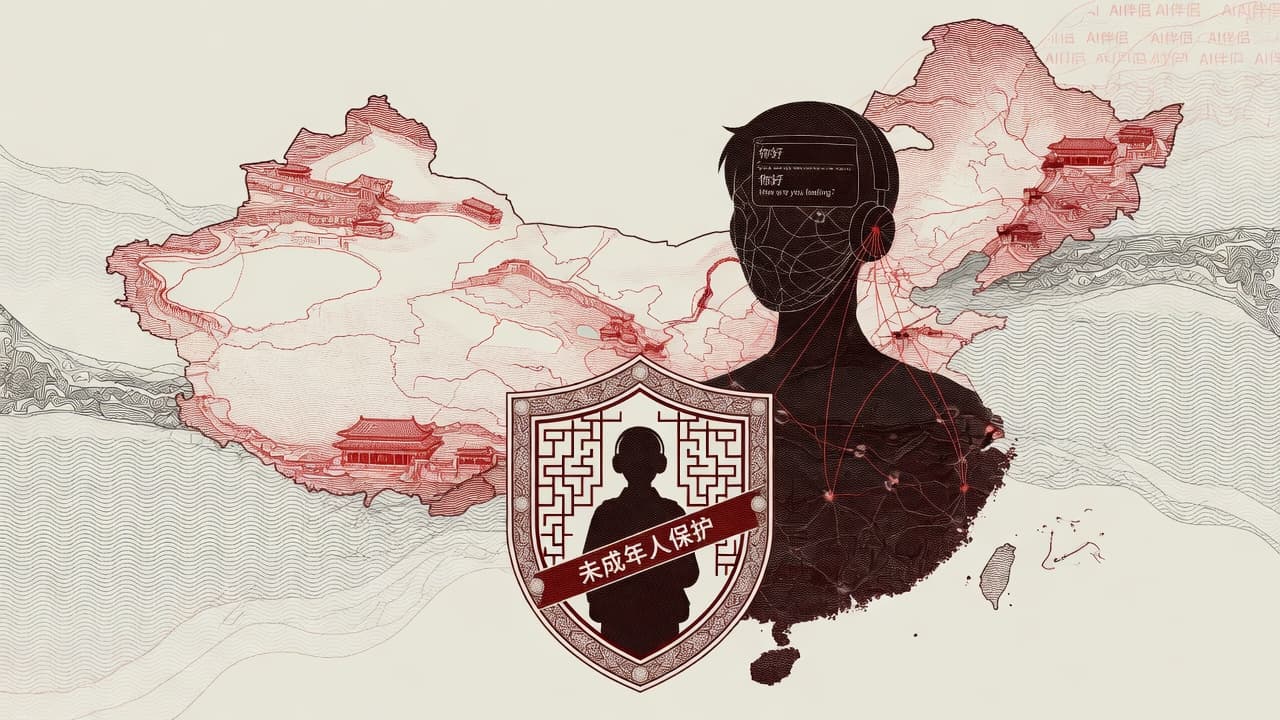 Cover illustration for China’s Companion-AI Law: Emotional Chatbots Get Their Own Bucket