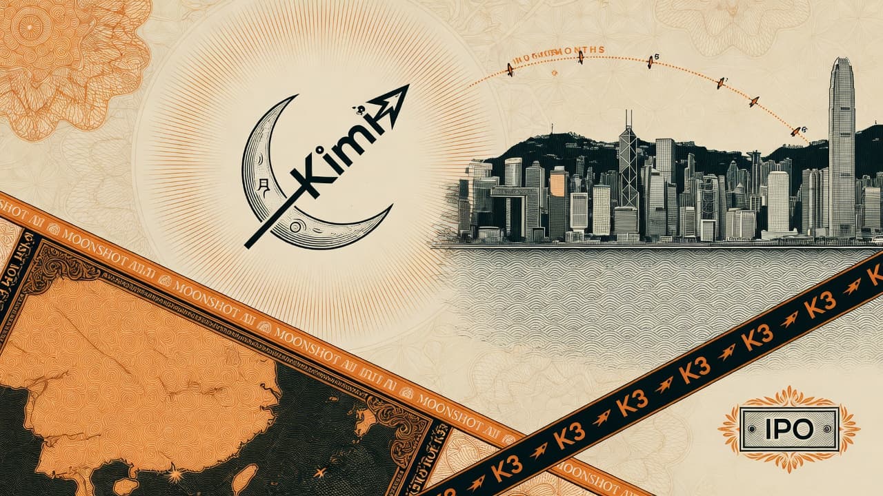 Cover illustration for Moonshot HK IPO Clock: Model Mindshare Into Public Capital