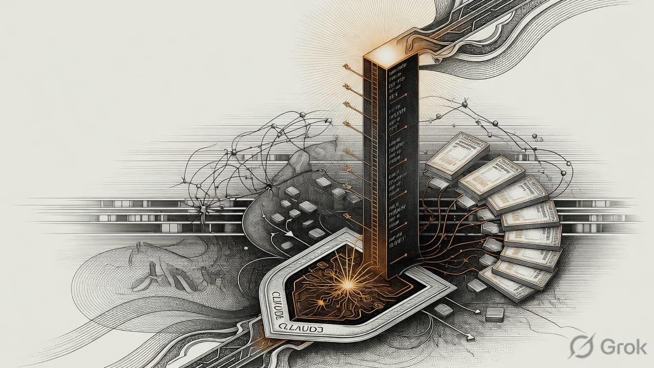 Cover illustration for Anthropic’s July Exit Run Rate Hits $65B — the IPO Tape After the Pause