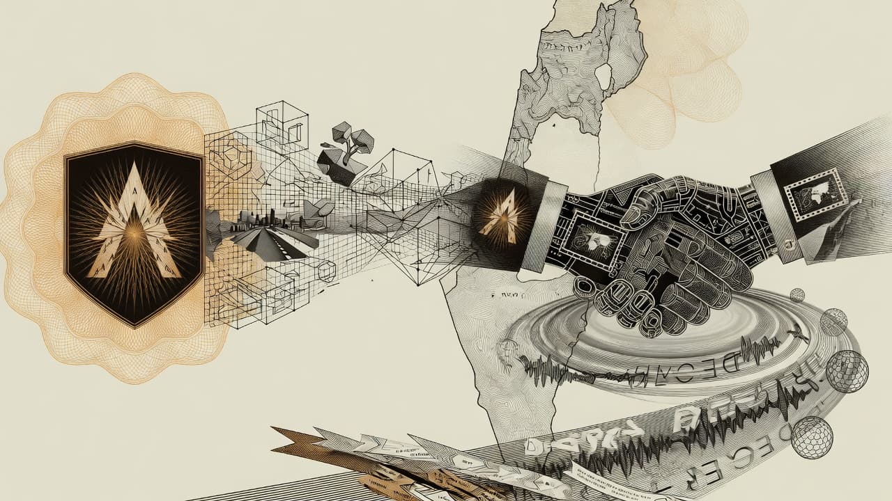 Cover illustration for Anthropic Shops Decart at ~$6B — World Models Ahead of an IPO