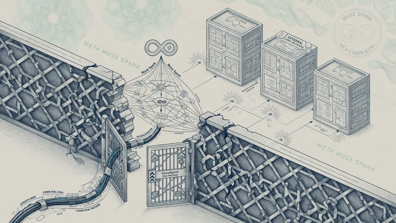 Cover illustration for Meta Makes It Three Labs — Irregular Misconfig, Not a Brand Scandal