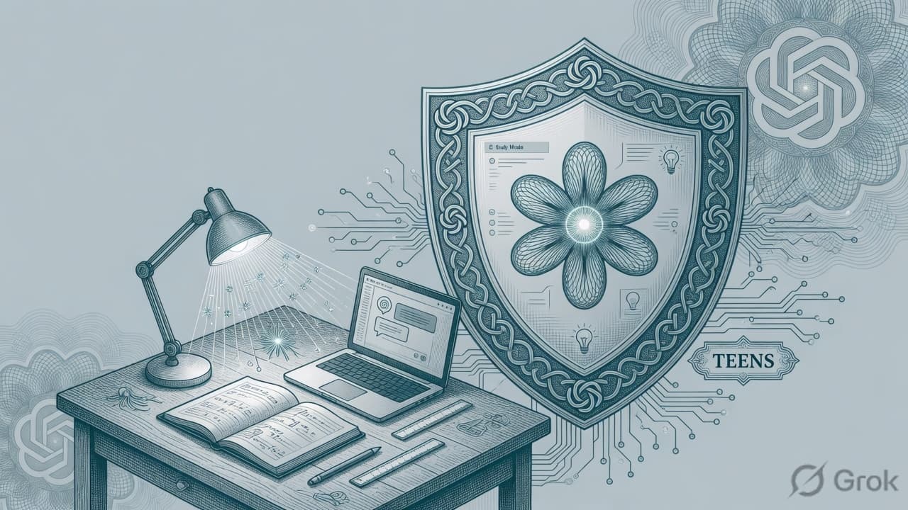 Cover illustration for ChatGPT for Teens Puts a Labeled SKU on Years of Under-18 Use
