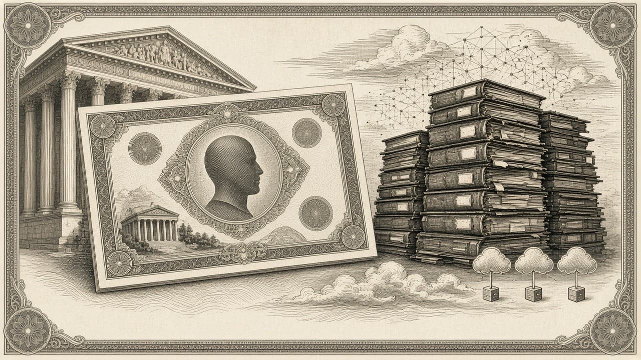 Cover illustration for Anthropic’s Prospectus Asks for a $2 Trillion Story on a $42 Billion 2025 Loss