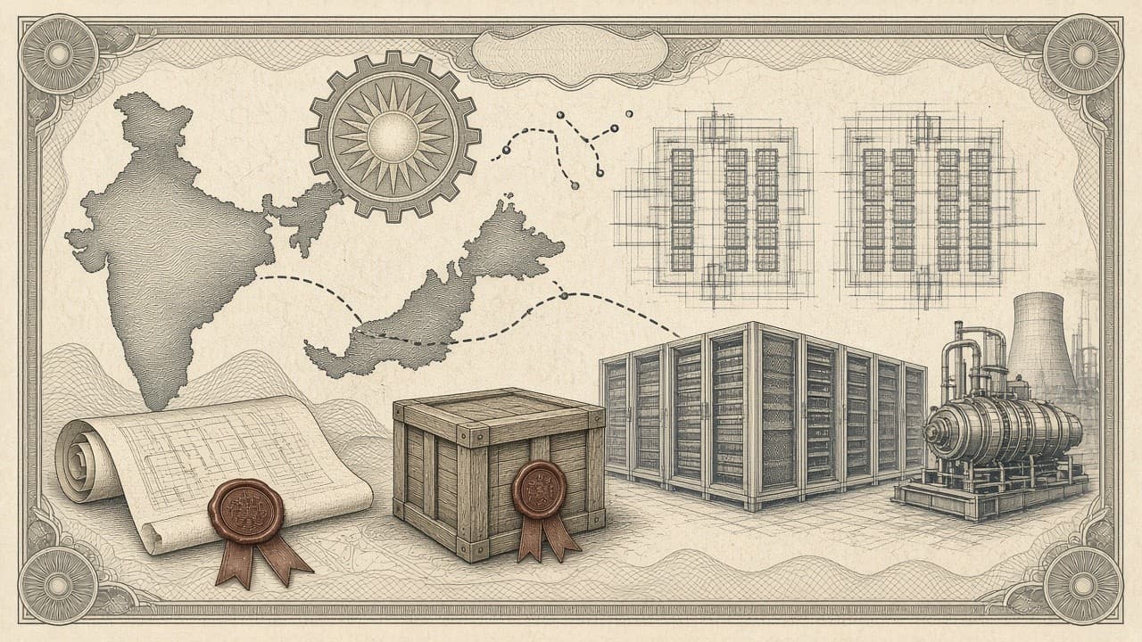 Cover illustration for AM Intelligence Places Binding Orders for 20,000 Nvidia Rubin GPUs — ~70 MW in India and Malaysia