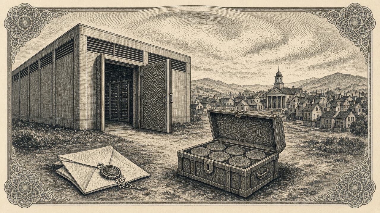 Cover illustration for Amazon’s Built Together: >$1B for Data-Center Communities and an NDA Drop