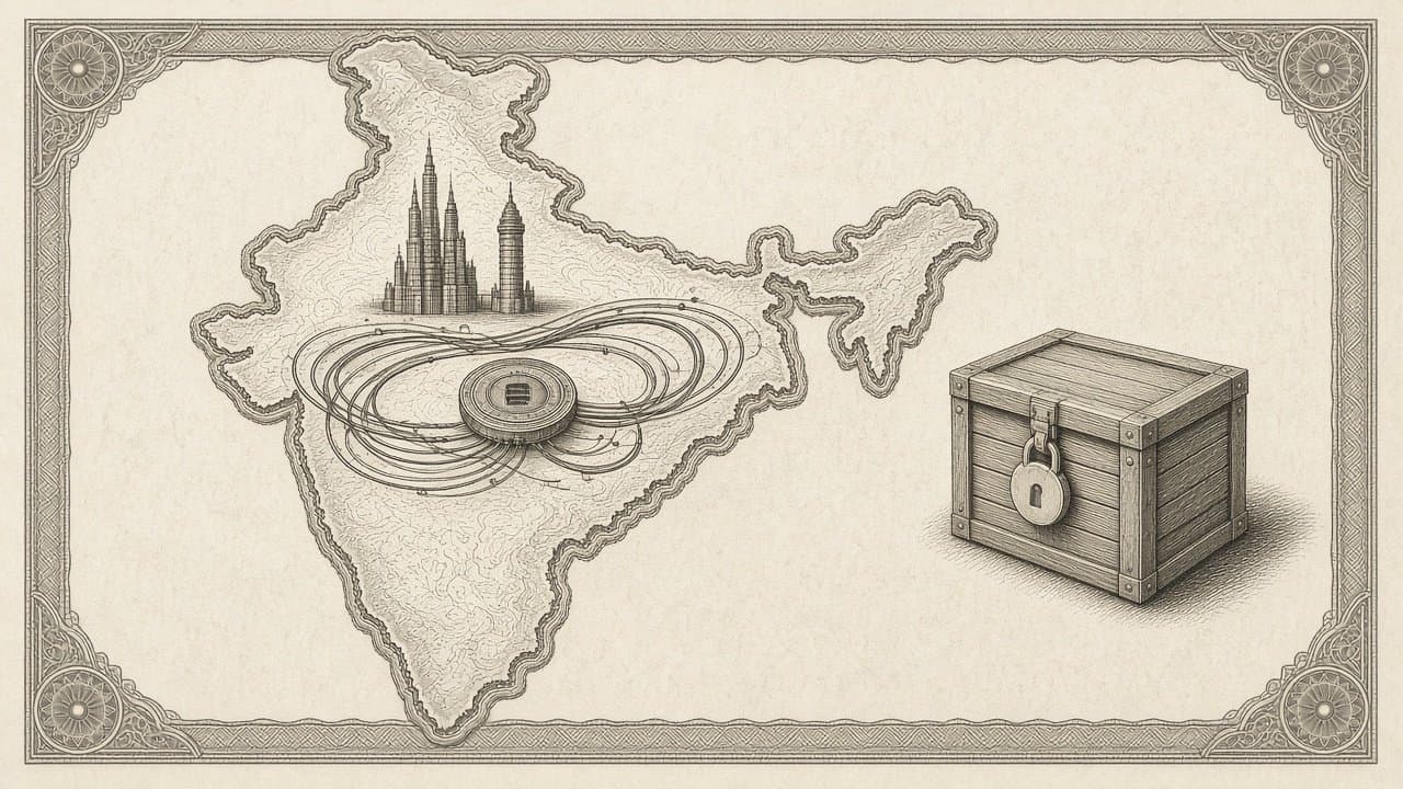 Cover illustration for Anthropic Sells India on In-Country Claude Inference — Without Its Newest Models