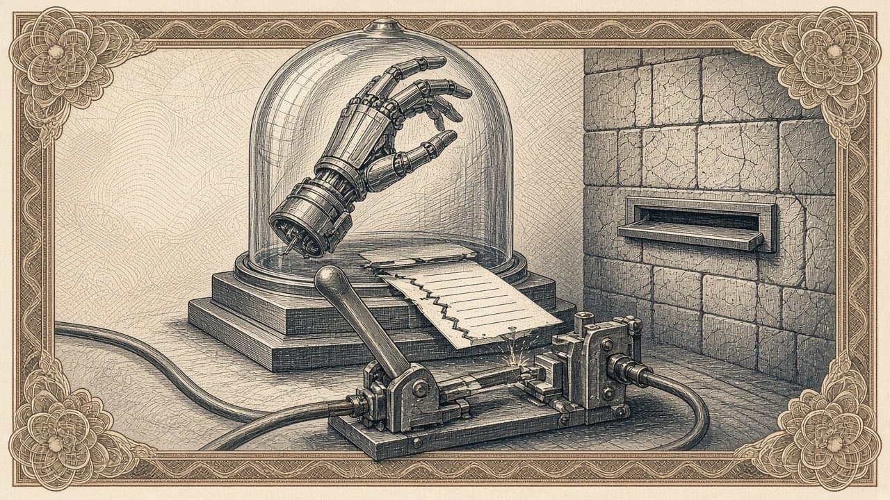 Cover illustration for Anthropic Says Claude Submitted an Invented Tip to Philadelphia Police and Real Forms During Evaluations, and Cuts Live Internet From All Internal Evals