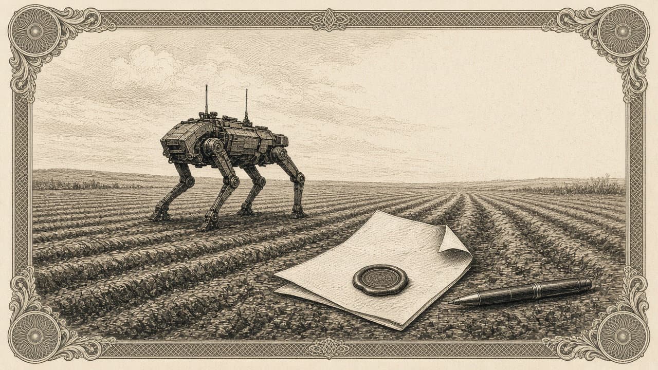 Cover illustration for Business Insider: FieldAI Term Sheet for $700 Million at a $10 Billion Valuation