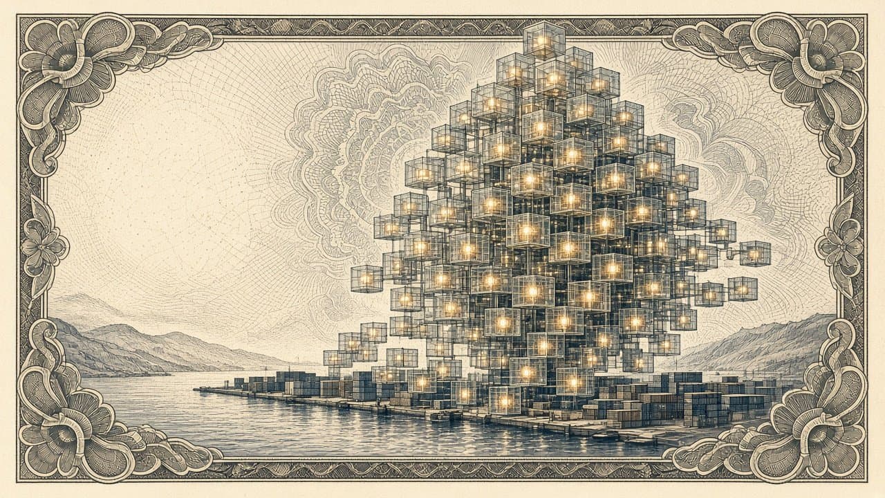 Cover illustration for Modal Raises $750 Million Series D at $15.75 Billion, Says Run Rate Tops $1 Billion