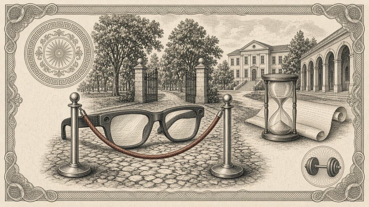 Cover illustration for Norway Will Propose a Temporary Ban on AI Glasses in Parks, Schools, Malls and Gyms