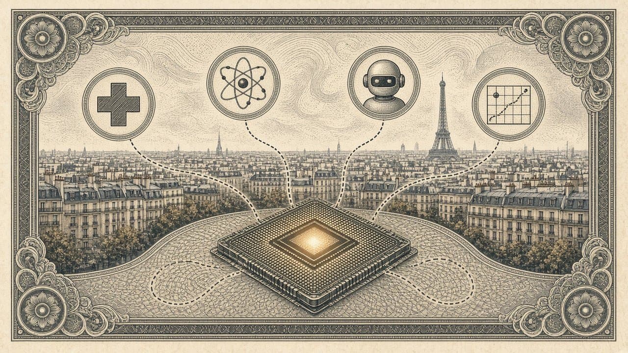 Cover illustration for NVIDIA Plans Investments in French Startups Doctolib, Entalpic, Genesis AI and Pigment; Terms Not Disclosed