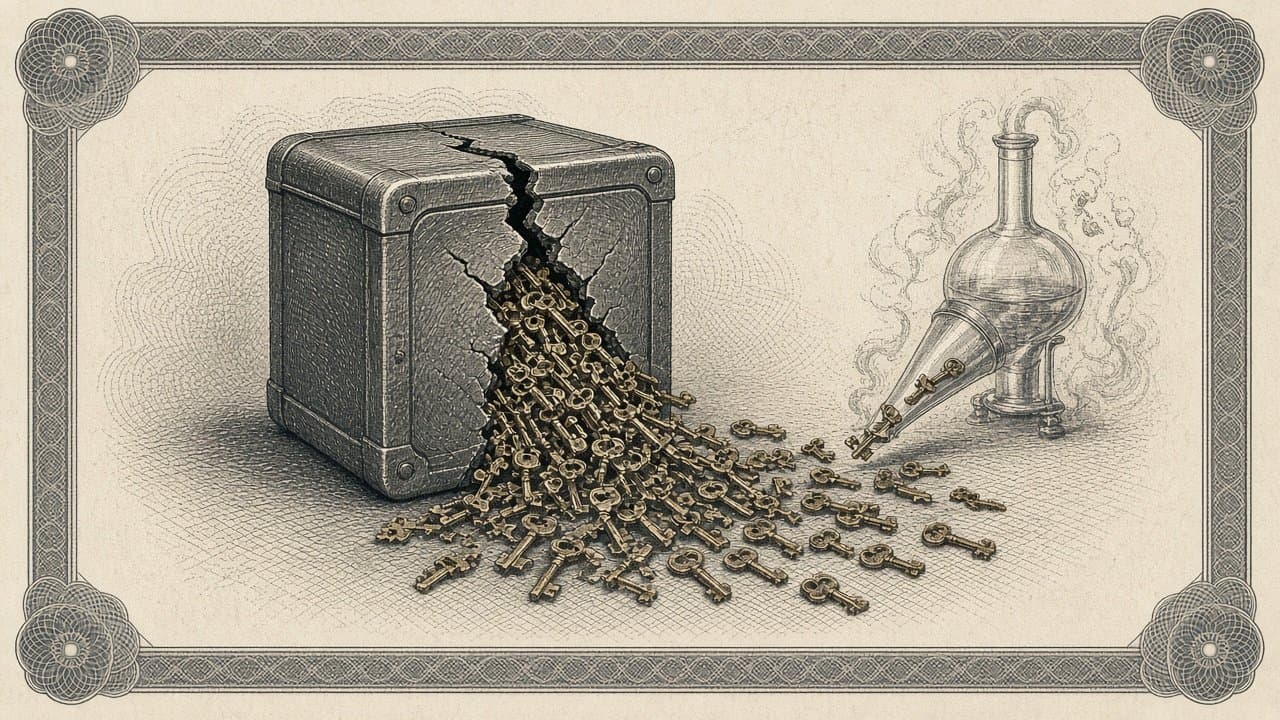 Cover illustration for OpenCode Says a Console Breach Exposed Linked Anthropic, OpenAI and Google API Keys Used in a Distillation Attack