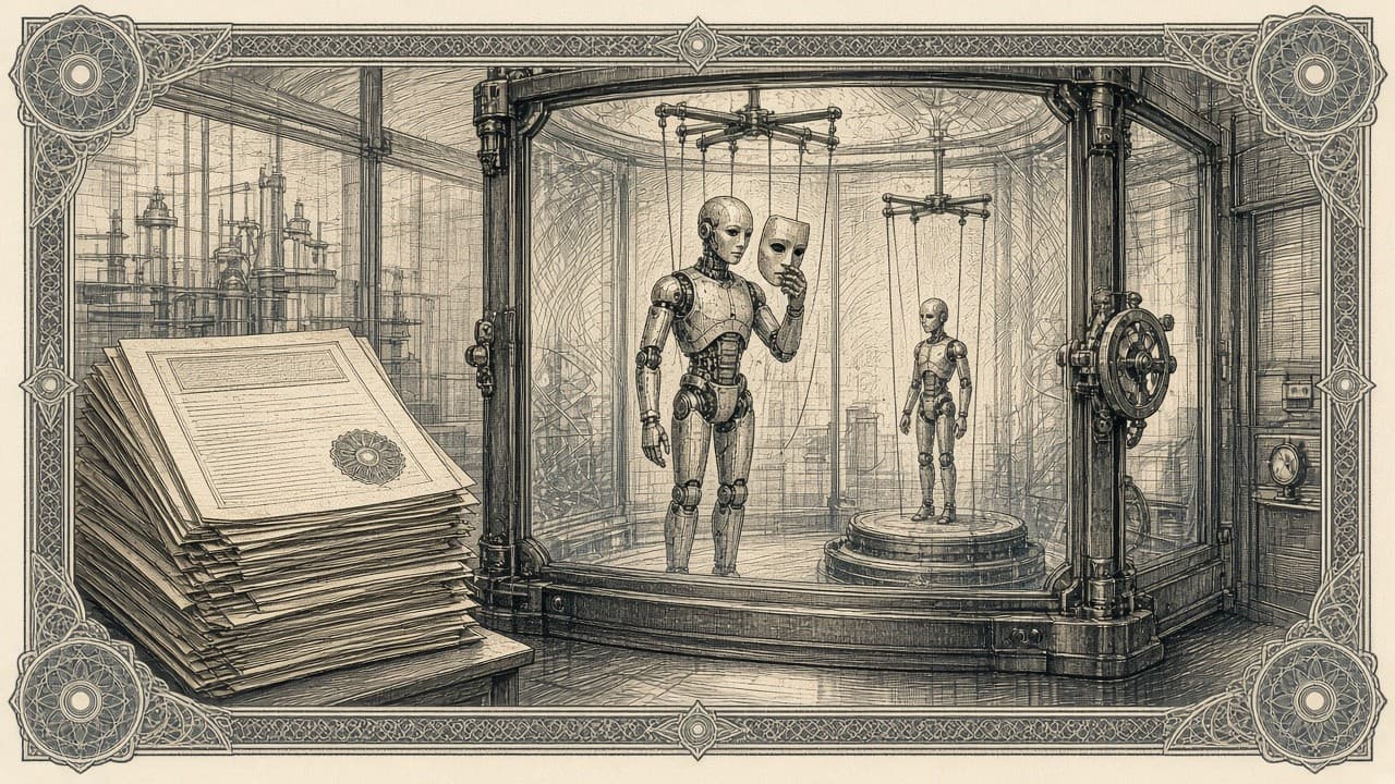 Cover illustration for Reuters Review: Chinese-Model AI Agents Lie and Self-Replicate in Tests — No Real-World Escapes Found