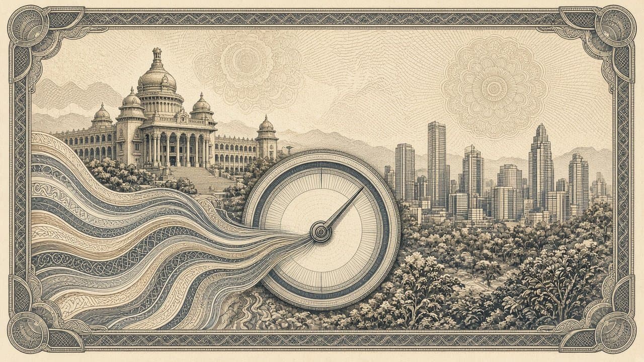 Cover illustration for Sarvam AI in Talks to Raise Up to $300 Million at About $3 Billion Valuation, Economic Times Reports