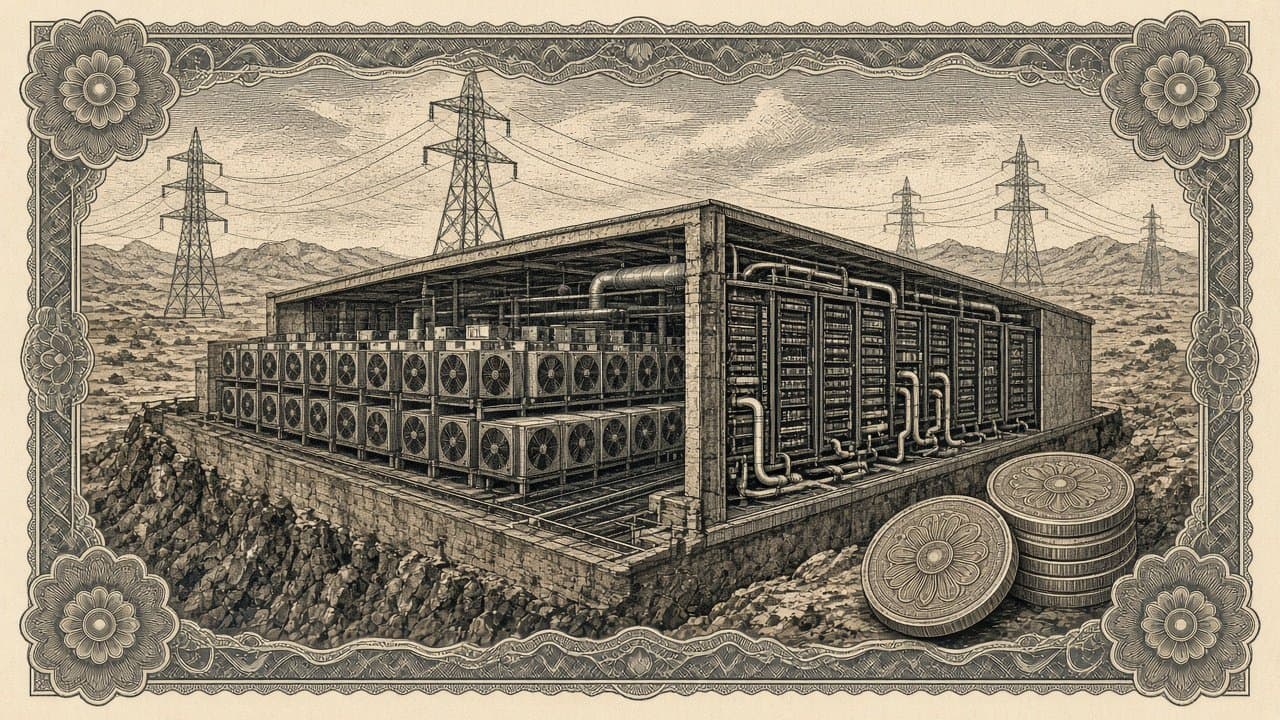 Cover illustration for SWI Group Raises €800 Million to Turn Ex-FTX-Backed Bitcoin Miner Genesis Digital Into AI Data Centers