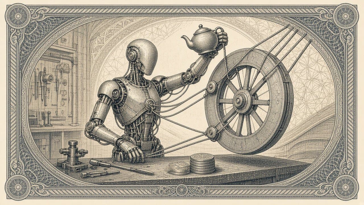 Cover illustration for Robot Maker Xingchen Intelligent (Astribot) Raises RMB 1 Billion at RMB 15 Billion Valuation, Report Says